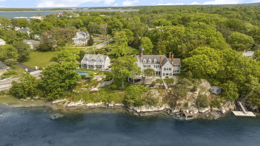 Landmark Cohasset Waterfront Estate Editorial Coldwell Banker